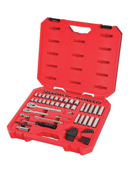 Craftsman Mechanics Tool Set Saemetric 14Inch Drive 83Piece Cmmt12021