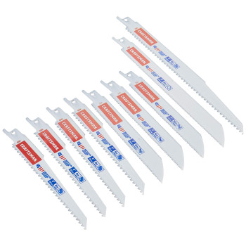 Craftsman Reciprocating Saw Blades 9Piece Kit 2058840