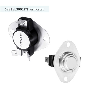 Hotop Dryer Element Compatible With Lg Including 6931El3001F Thermostat 6931El3003D Thermal Fuse Thermostat Style 2