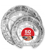 Round Electric Stove Burner Covers 50 Pack 6 Inch And 8 Inch Disposable Stove Top Aluminum Foil Bib Liners To Keep Kitchen Ra