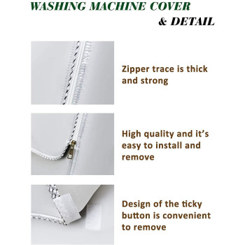 Washerdryer Cover Washer And Dryer Covers Washine Machine Cover For Waterproof And Dustproof Thickening Frontloading Machine W