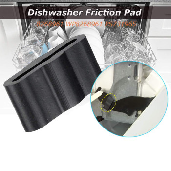 Poweka 8268961 Wp8268961 Dishwasher Sleeve Friction Pads Compatible With Whirlpool Kenmore Dishwasher Replaces Wp8268961 Wp82689