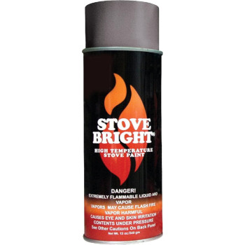 Stove Bright High Temp Spray Paint Metallic Up To 1200 Degrees 12 Ounce Pack Of 1 6201 Charcoal