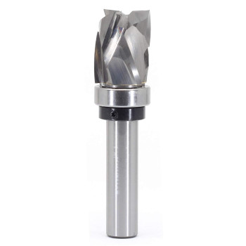 Yonico 33203 Top Bearing Ultraperformance Compression Flush Trim Router Bit 12Inch Shank