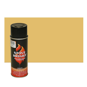 Stove Bright High Temp Spray Paint Metallic Up To 1200 Degrees 12 Ounce Pack Of 1 6302 Metallic Gold