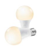 2PK 60W BULB FRSTD WHT