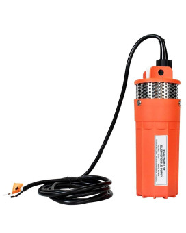 Ecoworthy 12V Dc Submersible Deep Well Pump Max Flow 32Gpm Max Head 230Ft Water Pump Powered By Solar Or Battery For Well