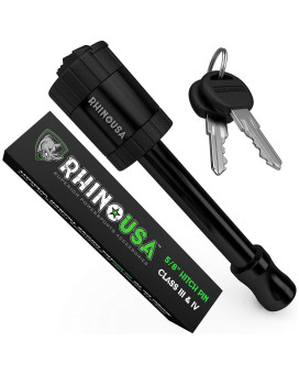 Rhino Usa Trailer Hitch Pin Patented 58 Locking Receiver Hitch Pins For Class Iii Iv Hitches Weatherproof Antitheft Lock