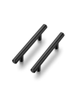 Ravinte 30 Pack 5 Inch Cabinet Pulls Matte Black Stainless Steel Kitchen Drawer Pulls Cabinet Handles 5 Inchlength 3 Inch Hol