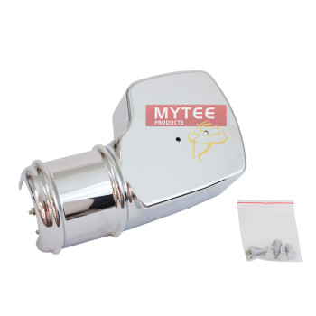 Mytee Products 600W 901 Tarp Motor For Dump Truck Tarp Systems With Chrome Cover 12Vdc 50 Amps 60 Rpm 1 Year Warranty