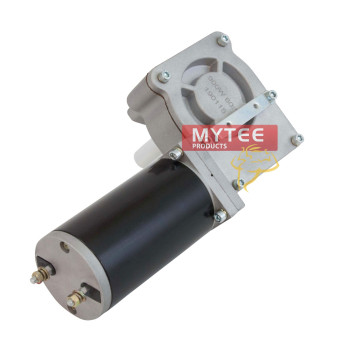 Mytee Products 900W 601 Tarp Motor For Dump Truck Tarp Systems With Chrome Cover 12Vdc 50 Amps 60 Rpm 1 Year Warranty