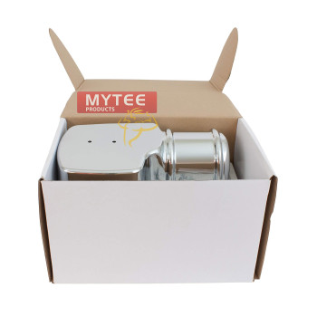 Mytee Products 900W 601 Tarp Motor For Dump Truck Tarp Systems With Chrome Cover 12Vdc 50 Amps 60 Rpm 1 Year Warranty