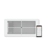 Flair Smart Vent 6X12 White Ac Vent Cover For Floors Walls And Ceilings