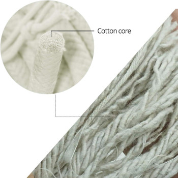 Aoneky Braided Cotton Rope 12 Inch X 100 Ft