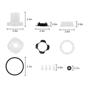 Buygoo 285811 Agitator Repair Kit With 80040 Washer Agitator Dog Replacement Fit For Whirlpool And Kenmore Washer