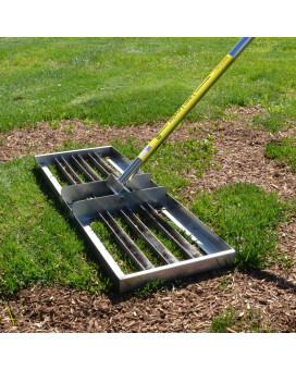 Rocklin Lawn Leveling Rake Levelawn Tool Level Soil Or Dirt Ground Surfaces Easily 30 X 10 Ground Plate 78 Extr