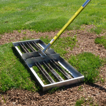 Rocklin Lawn Leveling Rake Levelawn Tool Level Soil Or Dirt Ground Surfaces Easily 30 X 10 Ground Plate 78 Extr