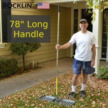 Rocklin Lawn Leveling Rake Levelawn Tool Level Soil Or Dirt Ground Surfaces Easily 30 X 10 Ground Plate 78 Extr