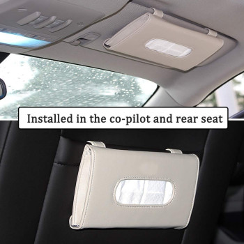 Car Tissue Holder Sun Visor Napkin Holder Car Mask Holder For Sun Visor Masks Dispenser For Car Car Tissue Box With Tissue R