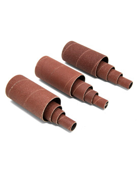 Wen 5932Spc Replacement Spindle Sanding Sleeves Assorted Sandpaper Grits 12 Pack