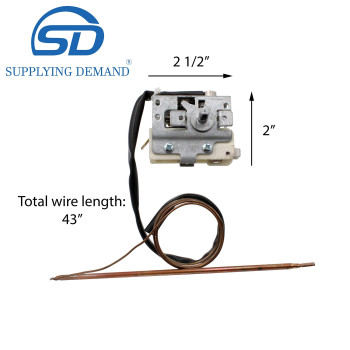 Supplying Demand 3196803 504934 Electric Range Thermostat Replacement Copper