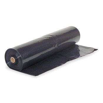 Farm Plastic Supply Black Plastic Sheeting 4 Mil 4 X 100 Black Plastic Tarp Polyethylene Vapor Barrier Plastic Shee