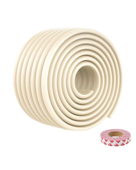 Kooldoo Baby Proofing Edge Guards Padding 125Ft Extra Wide Edge Protectors With Adhesive 3M Tapes For Table Deskbeige