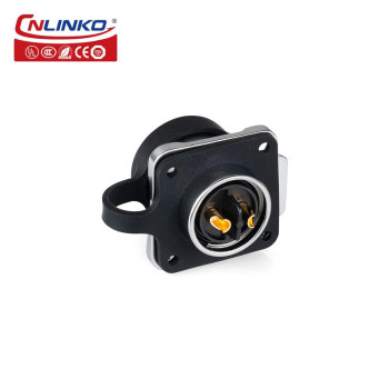 Cnlinko Lp20 Series Waterproof Connector Ip68 Fast Locking Connect 20A 500V 2Pin M20 Male And Female Led Outdoor Power Connect