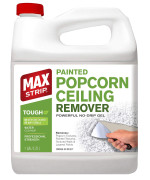 Max Strip Professional Strength Painted Popcorn Ceiling Remover 1 Gallon No Methylene Chloride No Nmp Powerful No Drip Gel F