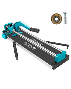 Vevor 24 Inch600Mm Tile Cutter Double Rails Brackets Manual Tile Cutter 45356 In Cap Wprecise Laser Manual Tile Cutter Tools