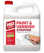 Max Strip Professional Strength Paint And Varnish Stripper 1 Gallon Strips Paint Latex Polyurethane Shellac Varish Acry