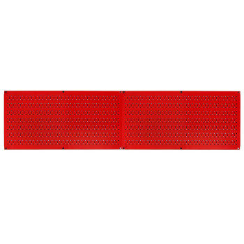 Wall Control Pegboard Rack Horizontal Metal Pegboard Garage Tool Storage Pack Two 32Inch Wide X 16Inch Tall Easy To Install