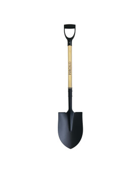 Forcolid Shovels For Digging Digging Shovel Round Shovel Garden Spade Shovel With Dhandle Woodmetal41 Inch 1Pack