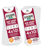 Northwest Enterprises Vent Filter Air Vent Filters 48 Floor Vent Filters 4X10 90 Day Filtration