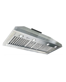 Ct Copper Tailor Builtin Range Hood Insert Vent 42 Inch 1150 Cfm With 4Speed Fan Led Light Dishwashersafe Baffle Filter