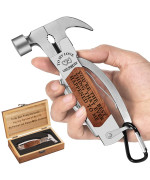 Gifts For Men Him Anniversary Birthday Gifts For Him Boyfriend Husband All In One Survival Tools Small Hammer Multitool With E