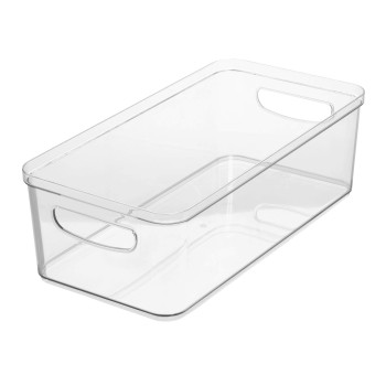 Idesign Bpafree Plastic Crisp Large Pantry And Fridge Organizer With Easy To Grip Integrated Handles For Kitchen Fridge Freez