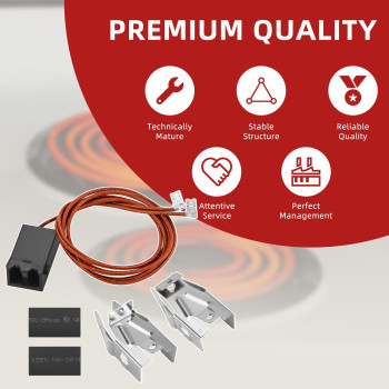 Terminal Block Kit Wb17T10006 Range Surface Burner Plug Connector Replacement Kit By Ami Parts Compatible With Ge Stove4 Set