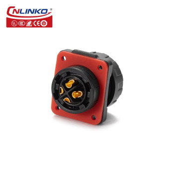 Cnlinko Ym20 Industrial Waterproof Connector Ip68 Circular Connector Military Design Aviation Connector Pbt Plastic Shell Conne