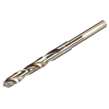 Uxcell Reduced Shank Twist Drill Bits 12Mm High Speed Steel 6542 With 10Mm Shank For Stainless Steel Alloy Metal Plastic Wood