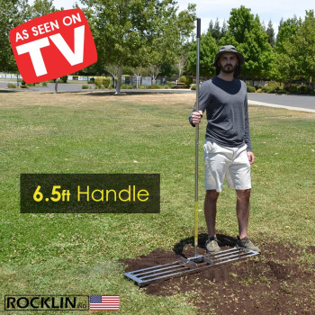 Rocklin Lawn Leveling Rake Levelawn Tool Level Soil Or Dirt Ground Surfaces Easily 48 X 10 Ground Plate 78 Extr