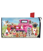 Country Pups Summer Magnetic Mailbox Cover Humor Standard Briarwood Lane