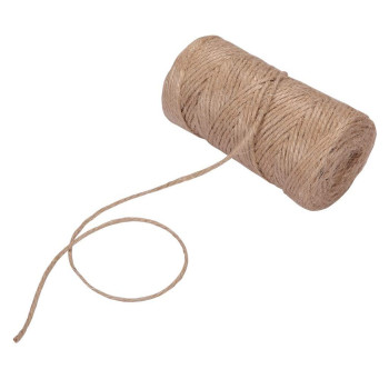 Quotidian 640 Feet C 213 Yards 18 Inch 3 Ply Natural Jute Twine String Rolls For Packing String Artworks Crafts Gift Wrapp