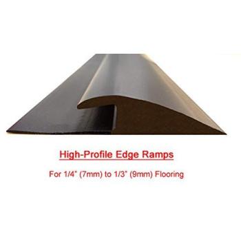 American Floor Mats Rubber Flooring Beveled Edge Ramps Highprofile Reducer Strip 12 Linear Ft