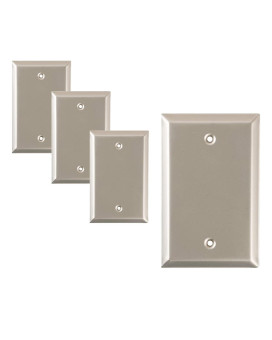 Sleeklighting Brushed Nickel Outlet Covers And Switch Platesdecorative Wall Plate Light Switch Cover Flat Variety Of Styles D