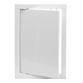 8 X 12 White Plastic Access Panel Door Opening Flap Cover Plate Plumbing Electricity Alarm Wall Access Panel For Drywall