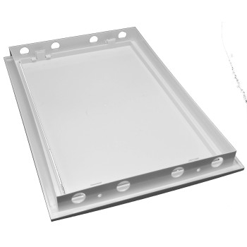 8 X 12 White Plastic Access Panel Door Opening Flap Cover Plate Plumbing Electricity Alarm Wall Access Panel For Drywall