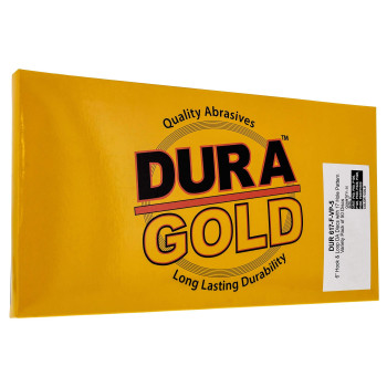 Duragold Premium 60 80 100 120 180 220 320 400 600 1000 Grit 6 Gold Sandpaper Discs 17 Hole Pattern Dustless 5 Each 50 T