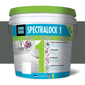 Laticrete Spectralock 1 Premixed Grout 60 Dusty Grey