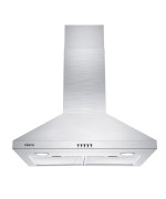 Ciarra Range Hood 30 Inch Wall Mount 450 Cfm Ductless Range Hood Vent For Kitchen Hood In Stainless Steel Cas75206P